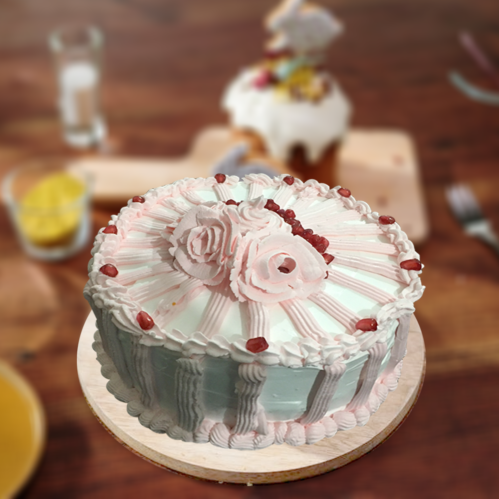 White Forest Cake